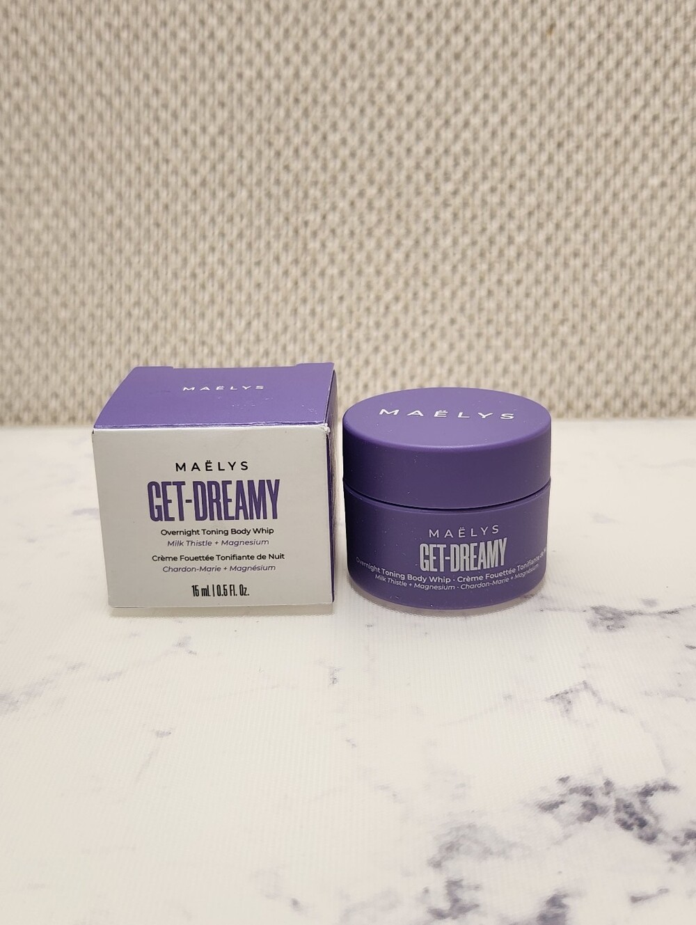 Maelys Get Dreamy Overnight Toning Body Whip Mini Travel Size .5 Oz